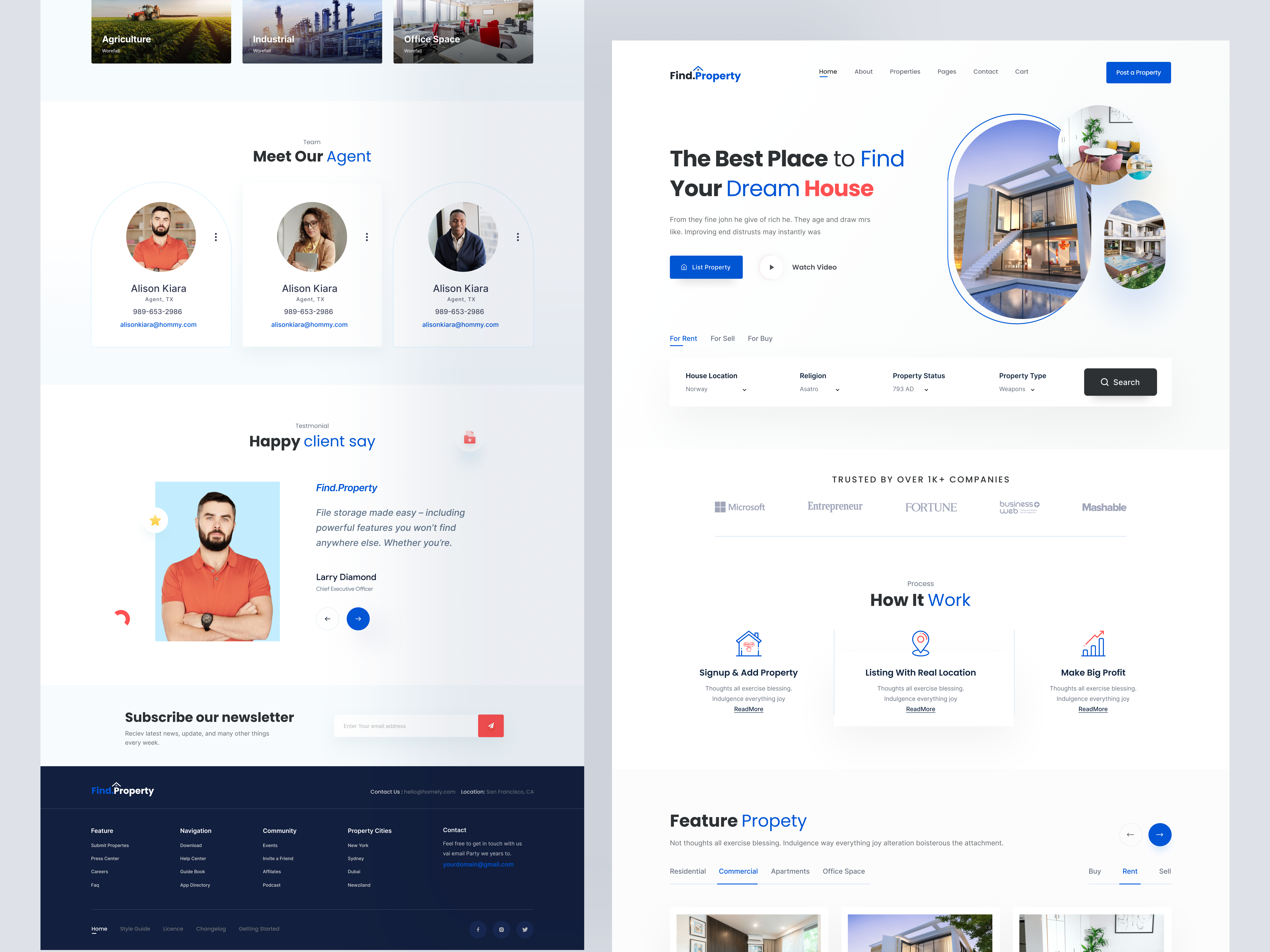 Landing Page Template